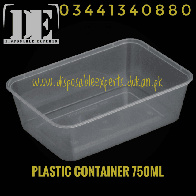 Plastic Food Container 750ml